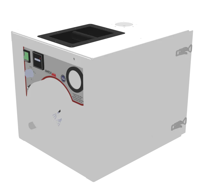 Rendering av undertrykksvifte, AM-AIR 800 eller tilsvarende