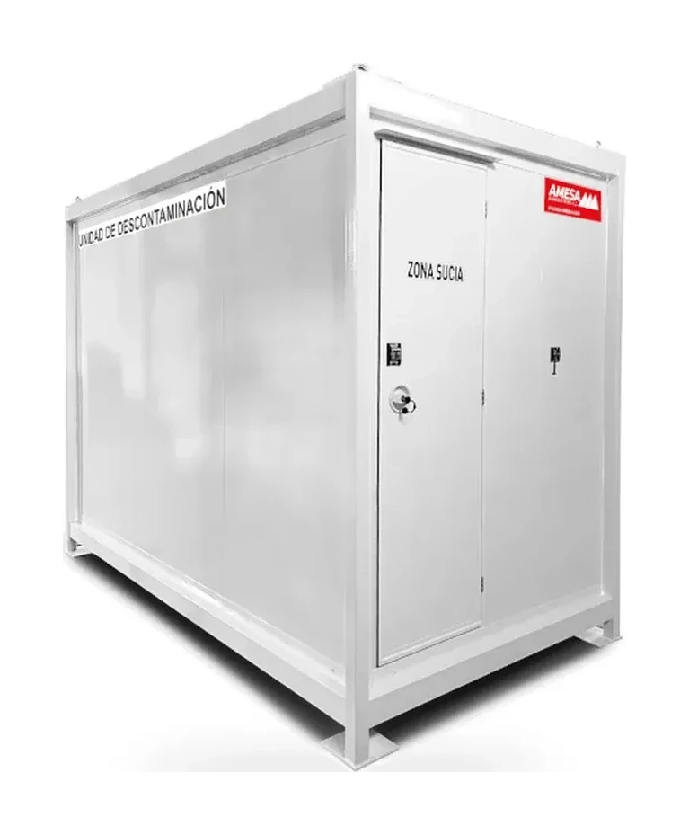 Dekontamineringscontainer, AmCon30, 3 rom, AMESA