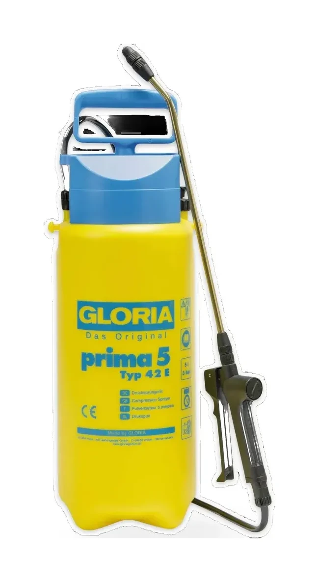 Trykksprøyte, Prima 5, 5 l, 3 bar, GLORIA