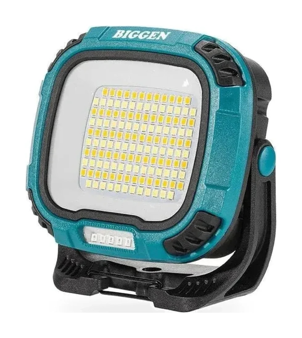 Arbeidslys, LED oppladbart, 4000 lumen, BIGGEN